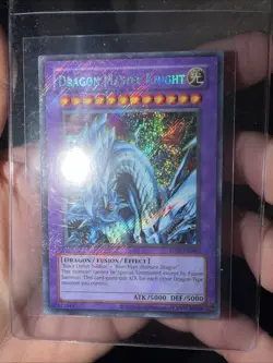 Yu-Gi-Oh! TCG Dragon Master Knight Secret Rare RP02-EN097 NM - Image 2