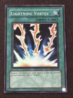 Lightning Vortex FET-EN040 Flaming Eternity-Unlimited Edition Super Rare MP - Image 1