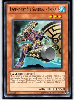 Legendary Six Samurai - Shinai Common Storm of Ragnarok Unlimited STOR-EN023 LP - Image 1