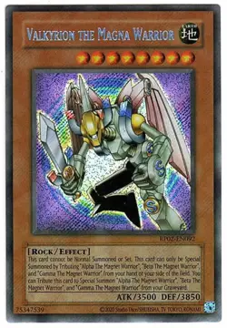 Valkyrion the Magna Warrior - NM (Secret Rare) RP02-EN092 Retro Pack 2 Reprint - Image 1