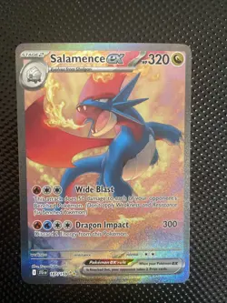 Salamence EX 187/159SV09: Journey Together Holo Card Near Mint Condition - Image 1