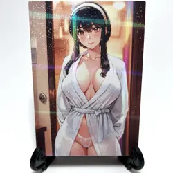 Spy x Family Yor Forger Sexy Anime Waifu Girl Doujin Lewd Goddess Story Art Card - Image 2