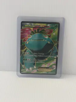 Pokemon TCG Venusaur EX 141/146 XY Base Set Full Art Ultra Rare Holo Card 2014 - Image 1
