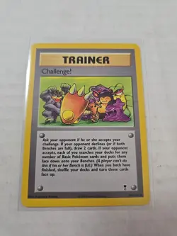 Legendary Collection 106/110 Trainer: Challenge! Pokemon Card TCG Vintage - Image 1