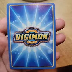 Boltmon Digimon TCG Card Shiny Gold Lettering 1st Edition 1999 BO-41 LP - Image 2