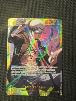 2025 One Piece Card Game: Royal Blood OP10 SEC English Trafalgar Law #OP10-119 - Image 1