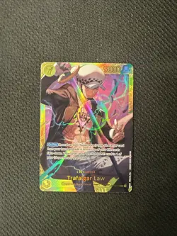 2025 One Piece Card Game: Royal Blood OP10 SEC English Trafalgar Law #OP10-119 - Image 2