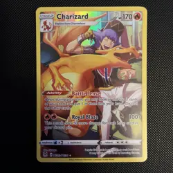 Charizard TG03/TG30 Lost Origin Trainer Gallery Ultra Rare Pokemon Card - Image 1