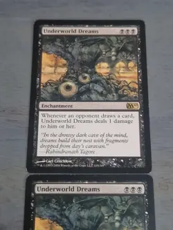 2x Underworld Dreams Magic the Gathering MtG card Magic 2010 M10- Rare - Image 3