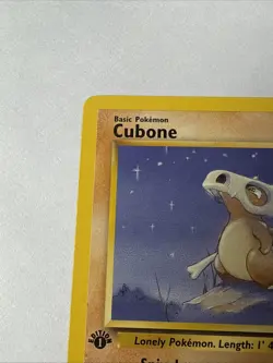 Cubone 50/64 Jungle 1st Edition 1999 Pokemon Card - LP - Image 2