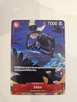 Sabo (Alt Art) OP05-007 SR* ONE PIECE Card The Best PRB-01 💥 - Image 1