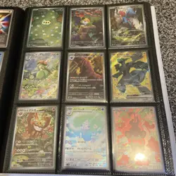 Pokemon TCG binder full of pokemon cards (English, Japanese, IRs, Holos and more - Image 3