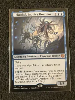 Magic The Gathering MTG - Tekuthal, Inquiry Dominus - ONE - Image 1