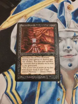 Gate to Phyrexia MTG Antiquities Black Uncommon Slightly Played x1 GG1 - Image 2