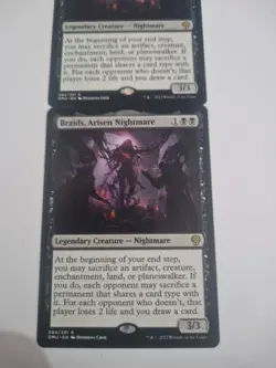 Braids, Arisen Nightmare X2 - Magic MTG / Dominaria United - Rare - NM - Image 3