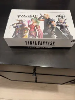 NEW Sealed English Final Fantasy Play Booster Box MTG - Universe Beyond - FIN - Image 1