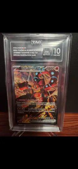 Volcanion EX 182/159 Pokemon TCG Journey Together Special Illustration Card - Image 1