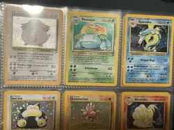 Vintage Pokemon Card Lot Mixed Conditions, Jungle Base Set - Image 3