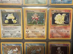 Vintage Pokemon Card Lot Mixed Conditions, Jungle Base Set - Image 4