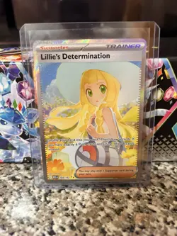 Pokemon TCG Lillie’s Determination SIR 184/132 ENGLISH NM Mega Evolution - Image 1