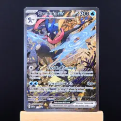 ✨Pokemon TCG Greninja ex 💧 SVP132 Special Illustration Rare Promo Pack Fresh 🤩 - Image 1