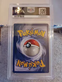 1999 Pokemon Fossil Dragonite 19/62 Rare Non-Holo PSA 9 - Image 4