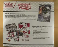 Pokemon White Flare ETB Elite Trainer Box ( Sealed & In Hand ) - Image 2
