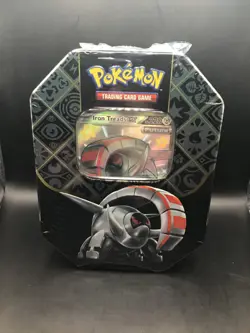 Pokemon TCG Scarlet & Violet - Paldean Fates Iron Treads EX Tin FACTORY SEALED - Image 1