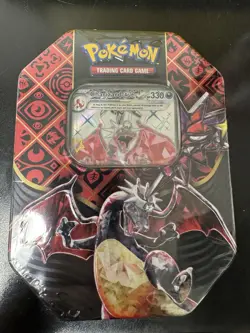 Pokemon TCG Charizard Scarlet & Violet Paldean Fates Tin (SEALED!) - Image 1