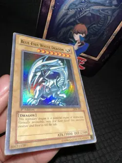 Yu-Gi-Oh Blue-Eyes White Dragon SDK-001 1st Edition Starter Deck Kaiba SDK LP/MP - Image 2