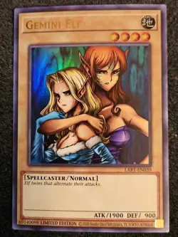 Gemini Elf - LART-EN039 - Ultra Rare - Limited Edition NM YuGiOh! - Image 1