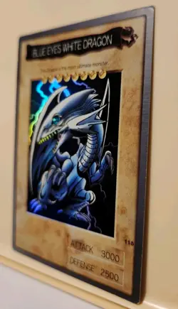 Yu-gi-oh! Japanese bandai Super Rare 1999 Blue Eyes White Dragon English version - Image 5