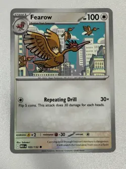 Fearow 36/100 D&P Majestic Dawn Regular Uncommon Pokemon Card TCG - Image 1