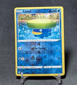 Lotad Common Reverse Holo Water Evolving Skies Pokemon TCG Card 032/203 - Image 1