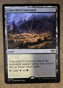 Concealed Courtyard - Outlaws of Thunder Junction - NM MTG - Image 1