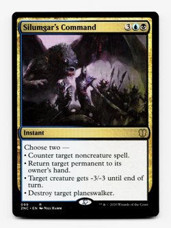 Silumgar's Command [Commander: Zendikar Rising] MTG Magic 💧💀 - Image 1