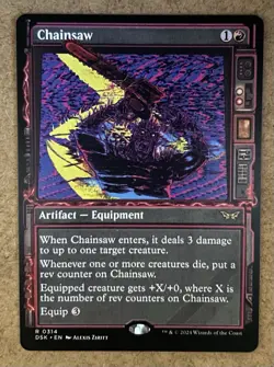 Chainsaw - (Showcase) Duskmourn - NM MTG - Image 1
