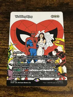 Wedding Ring Borderless - MAR 0007 - NM - MTG Magic - Image 1