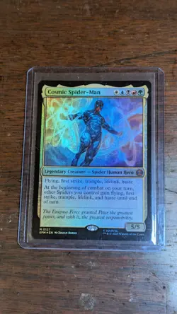 MTG Cosmic Spider-Man - Marvel's Spider-Man (SPM) Near Mint Foil - Image 1