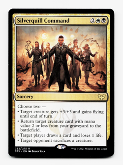 Silverquill Command [Strixhaven: School of Mages] MTG Magic ⚪💀 - Image 3
