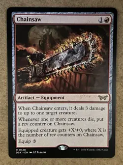 Chainsaw - Duskmourn: House of Horror - NM MTG - Image 1