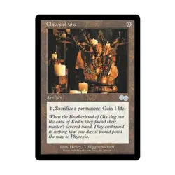 WOTC MtG Urza's Saga Claws of Gix (U) NM - Image 1