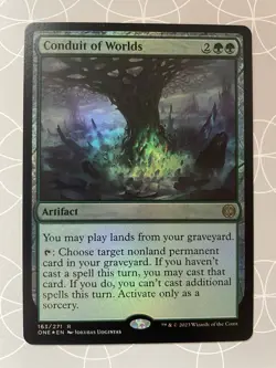 Conduit of Worlds (Foil) - Phyrexia: All Will Be One English MTG NM Rare - Image 1