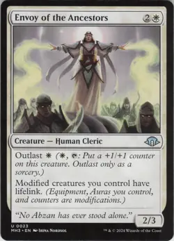 Envoy of the Ancestors U Modern Horizons 3 23 NM Normal MTG - Image 1