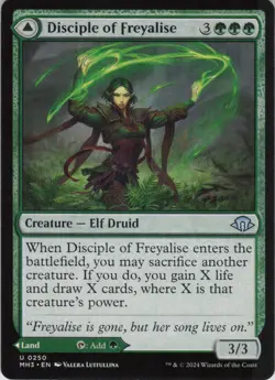 Disciple of Freyalise U Modern Horizons 3 250 NM Normal MTG - Image 1