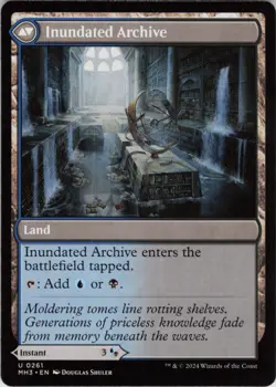 Waterlogged Teachings U Modern Horizons 3 261 NM Normal MTG - Image 2