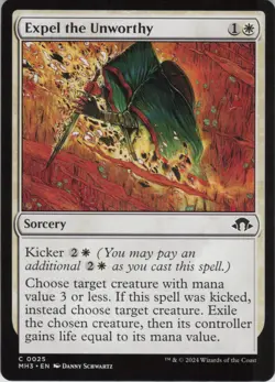 Expel the Unworthy C Modern Horizons 3 25 NM Normal MTG - Image 1