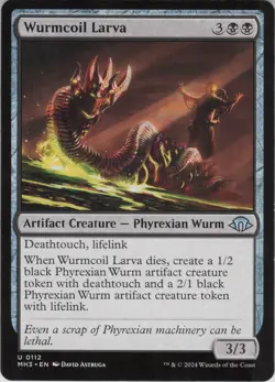 Wurmcoil Larva U Modern Horizons 3 112 NM Normal MTG - Image 1