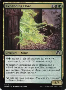 Expanding Ooze C Modern Horizons 3 184 NM Foil MTG - Image 1
