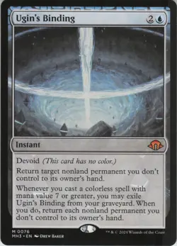 Ugin's Binding M Modern Horizons 3 76 NM Normal MTG - Image 1